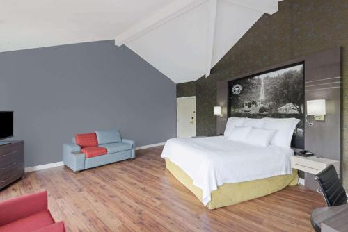 Cama o camas de una habitación en Super 8 by Wyndham Sturbridge