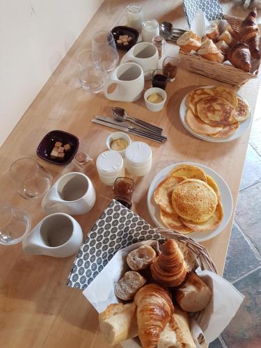 Mad på bed and breakfast-stedet eller i nærheden