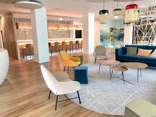 Χώρος καθιστικού στο Hotel Biarritz Atlantique - Lycée Hotelier - Management School