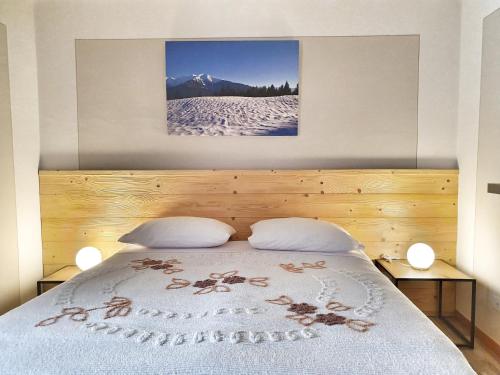 Ένα ή περισσότερα κρεβάτια σε δωμάτιο στο B&B Il Pettirosso