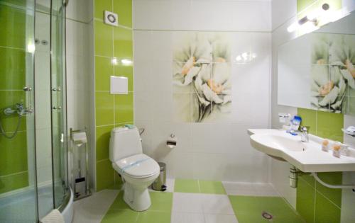 Ένα μπάνιο στο Hotel Villa List