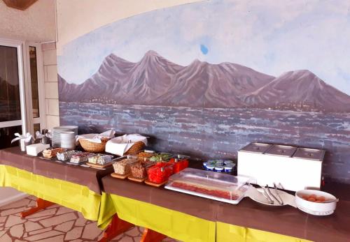 Mad på bed and breakfast-stedet eller i nærheden