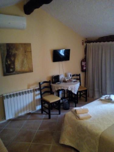 Letto o letti in una camera di Quinta da Ribeira