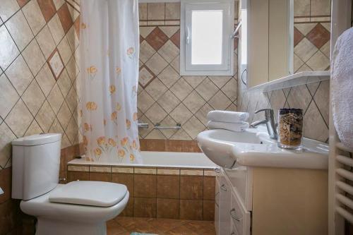 Koupelna v ubytování La Casa Di Lena