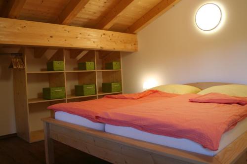 Cama o camas de una habitación en Haus Tannenheim