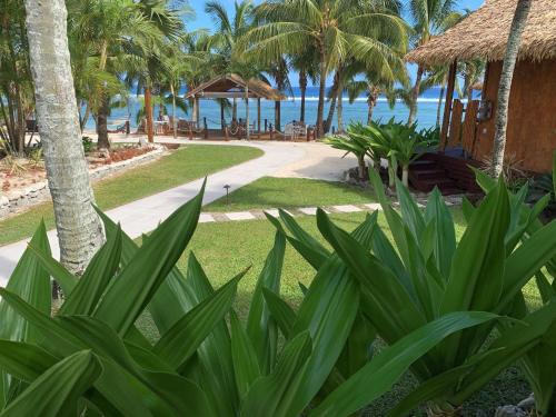 Landskap semula jadi dekat dengan resort