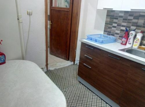 Η κουζίνα ή μικρή κουζίνα στο Acan Apart günlük kiralık ev daire Ürgüp