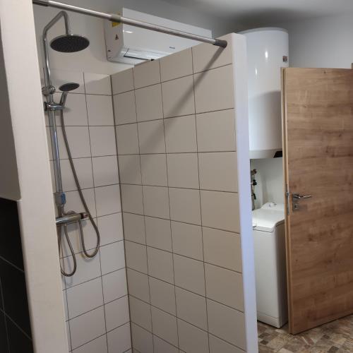 Phòng tắm tại Apartmán Špacír