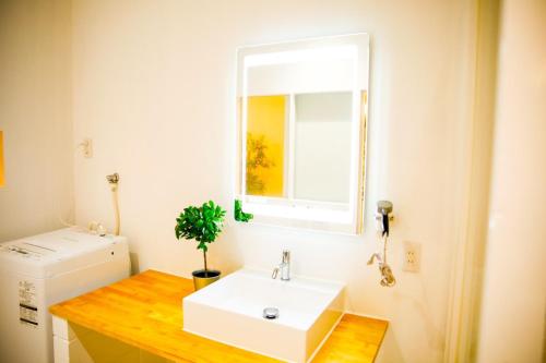 SHIRAHAMA BEACH GARDEN tesisinde bir banyo