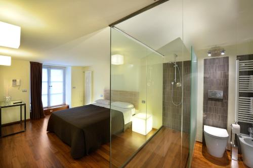Koupelna v ubytování B&B Terres D'Aventure Suites