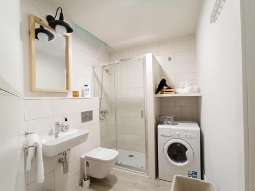 Et badeværelse på Apartamento Loft-Cambados