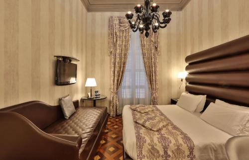 Katil atau katil-katil dalam bilik di Best Western Plus Hotel Genova