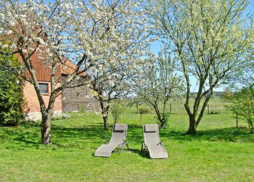 Ein Garten an der Unterkunft Ferienwohnung Roggentin SEE 9072