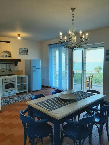 Kuchyň nebo kuchyňský kout v ubytování Bio Agriturismo Mare in Campagna
