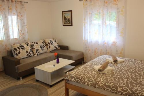 Posezení v ubytování Apartmani Ilić