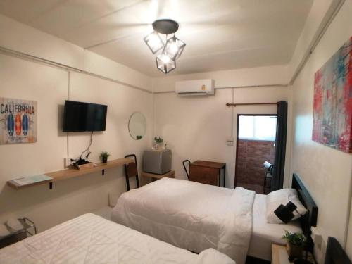 Katil atau katil-katil dalam bilik di GoGoal Latkrabang