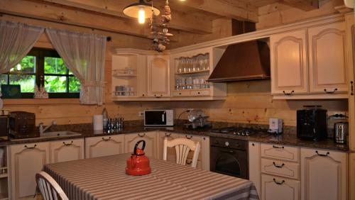 Dapur atau dapur kecil di Casa de la Mara