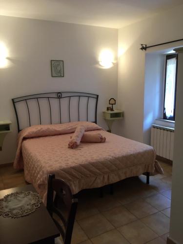 Postel nebo postele na pokoji v ubytování Albergo Andromeda
