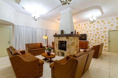 Posezení v ubytování Hotel Nevada