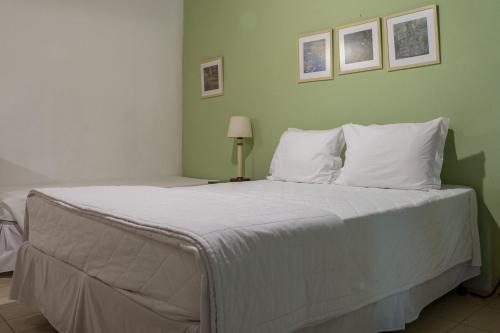 Postel nebo postele na pokoji v ubytování Hotel Fazenda Sete Lagos