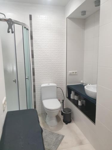 Ванная комната в Guest house Kajaki-Ragaciems