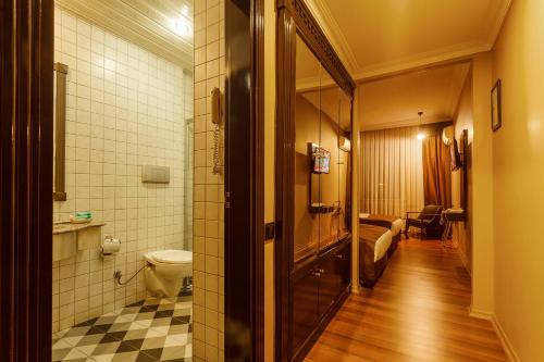 Koupelna v ubytování Balikcilar Hotel