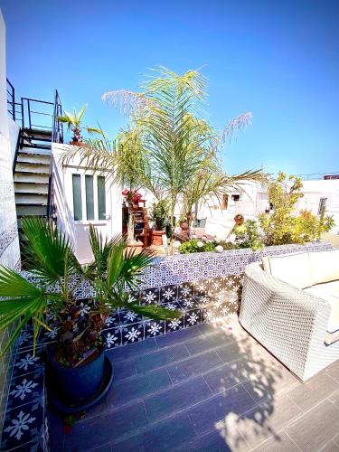 Балкон или терраса в Zenit Olhao Bed & Breakfast