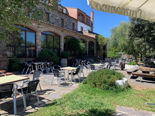 Restaurant ou autre lieu de restauration dans l'établissement Rincón del Abade