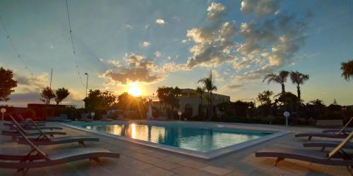 Bazén v ubytování Agriturismo Paradiso nebo v jeho okolí