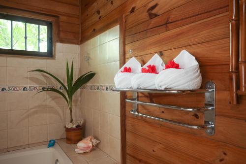 Kylpyhuone majoituspaikassa Casa Marcellino Lodge