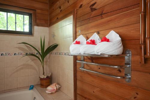 Koupelna v ubytování Casa Marcellino Lodge