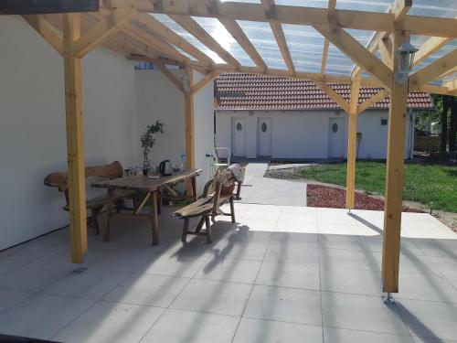 Patio nebo venkovní prostory v ubytování Mirella rooms