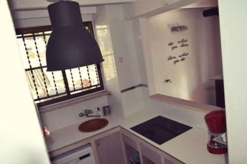 Kuchyň nebo kuchyňský kout v ubytování Casa Lucia the most beautiful views sea and city