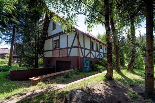 Domy na Kaszubach w Kamieniu