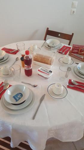 Jídlo v prázdninového domu nebo okolí