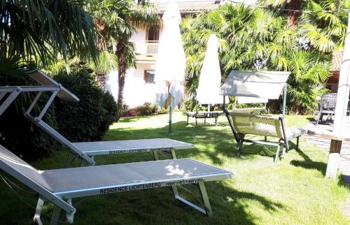 Κήπος έξω από το Apartments Lichtenberg