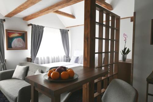 Apartmány Spessartにあるシーティングエリア