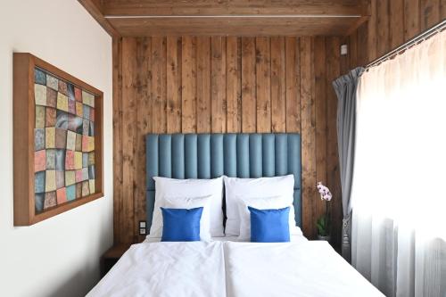 Apartmány Spessartにあるベッド