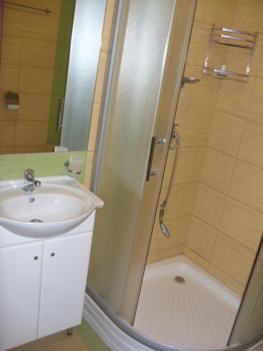 Ένα μπάνιο στο Pokoje typu Studio OLSZYNA 27