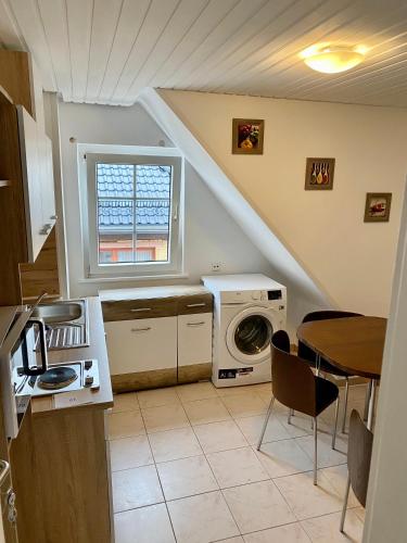 Kuchyň nebo kuchyňský kout v ubytování Hotel Nello