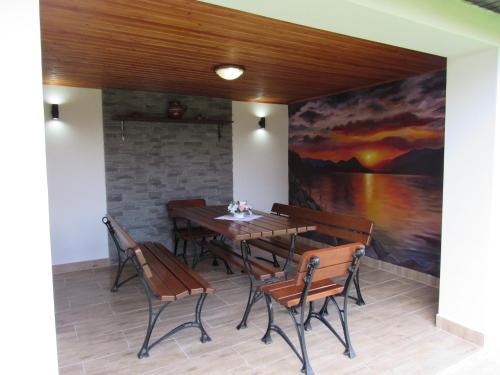 Posezení v ubytování A&A Apartmany