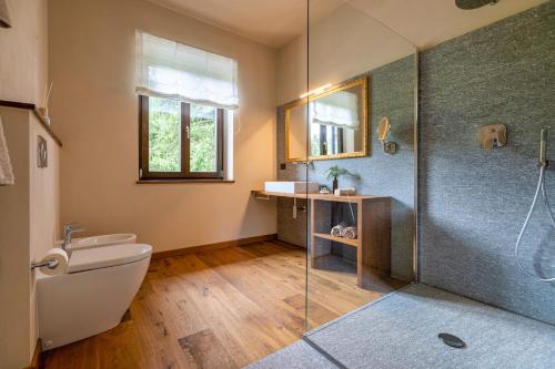 A bathroom at Cascina Bo