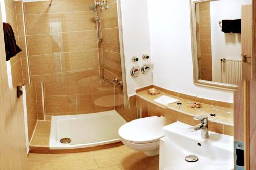 Koupelna v ubytování Altstadt Appartement Goslar