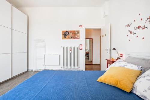 Ein Bett oder Betten in einem Zimmer der Unterkunft Bolognina Cozy Apartment