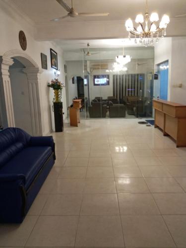 El vestíbulo o zona de recepción de Pabasara hotel