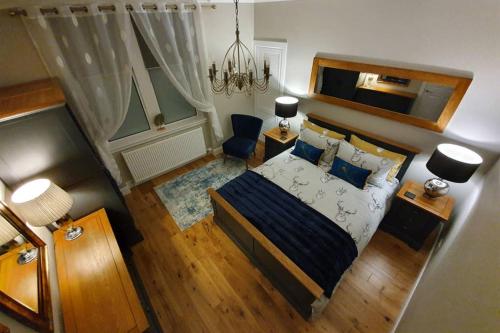 Katil atau katil-katil dalam bilik di Smart & Stylish Holiday Apartment in the city centre