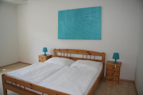 Cama o camas de una habitación en Apartments Wirrer