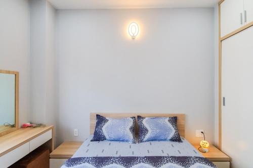 Postel nebo postele na pokoji v ubytování GEM Apartment