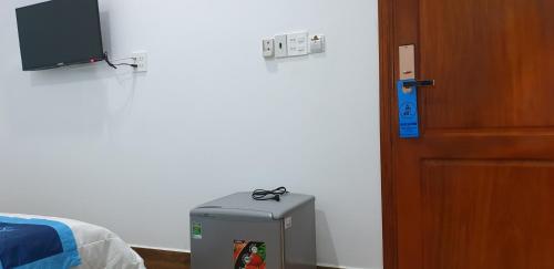 TV a/nebo společenská místnost v ubytování LẠI NGUYỄN BOUTIQUE HOTEL