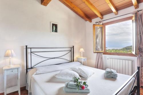 Postel nebo postele na pokoji v ubytování C'era una volta